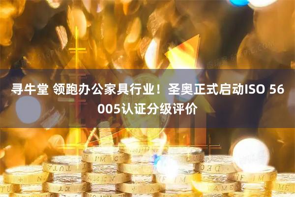寻牛堂 领跑办公家具行业！圣奥正式启动ISO 56005认证分级评价
